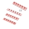  Mold de labios de aluminio acero inoxidable bálsamo labial Bálsate Rose Gold Gold Dual Usos Usar la herramienta de moldeo por el fabricante de bálsamo labial 